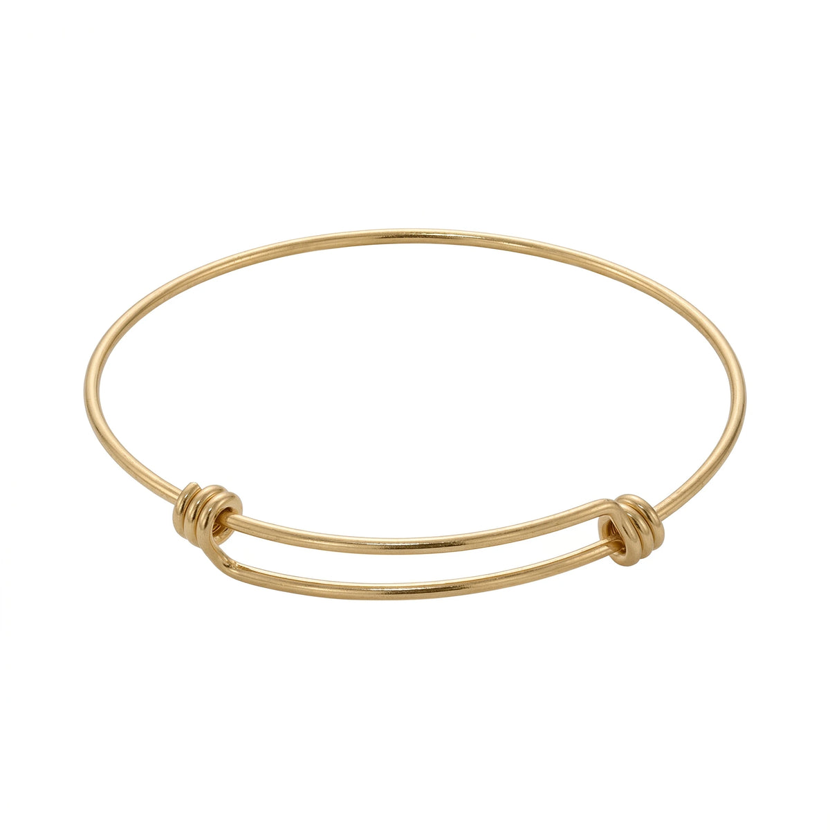 QIAOREN 12710 Boho Irregular Big Small Sculpted Flower Open Gold Bangle Stainless Steel Hollow Stackable Bracelet Wholesale